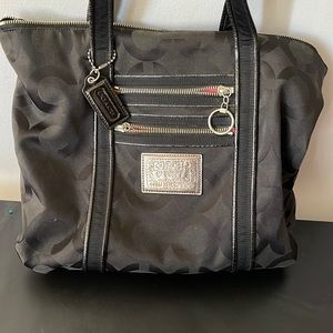 Black coach bag